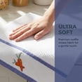 thumbnail image 6 of Unique Bargains 2Pcs Cotton Absorbent Fast Drying Dish Towels White Carrots 25" x 15", 6 of 7