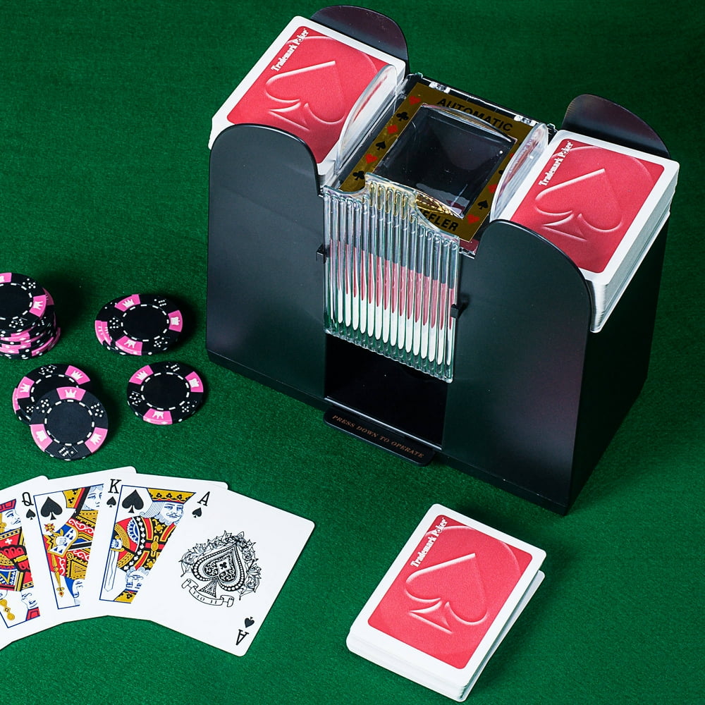 Card Shuffler, 6 Deck Automatic by Hey! Play!