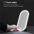 thumbnail image 1 of Multifunctional Travel Makeup Case Portable Cosmetic Storage Box Makeup Carrying Case with LED Light Mirror for Home Outdoor Travel, 1 of 9