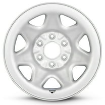 For 2014-2020 GMC Sierra 1500 17 Inch Painted Silver Rim - OE Direct Replacement - Road Ready Car Wheel