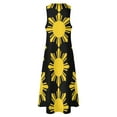 thumbnail image 5 of Filipino Sun Long Dress bandage dress Beachwear Dress, 5 of 7
