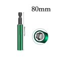 thumbnail image 1 of MYG Impact driver Telescopic Extension Rod Screwdriver bit adapter Magnetic 80/120mm, 1 of 7