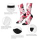 thumbnail image 4 of Balery Makeup Calcetas Largas con Estampado para Hombre y Mujer – Suaves y Transpirables, Talla Única (US 5-11), 4 of 6