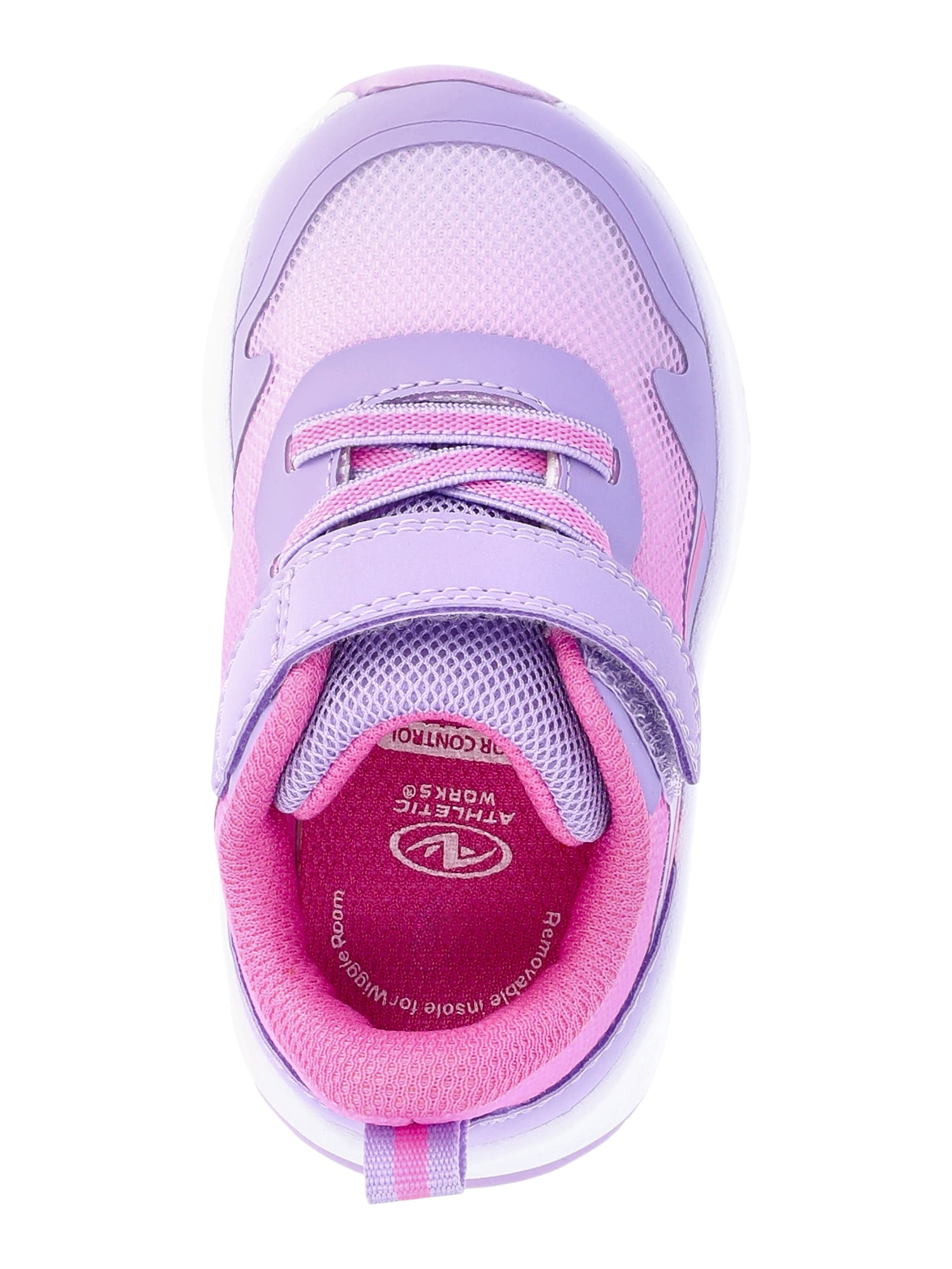 Athletic Works Baby Girls' Mesh Jogger Sneakers