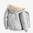 thumbnail image 4 of UAYOTSE Girls Sherpa Hoodie Fleece Lined Hooded Sweatshirt Pullover Sweater,Sizes 3-4 Years, 4 of 5