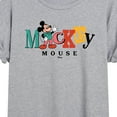 thumbnail image 3 of Disney - Mickey Mixed Fonts   - Women's Oversized T-Shirt, 3 of 5