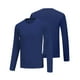 thumbnail image 4 of pstuiky camisas de manga larga para hombre, Camiseta informal de moda para hombre, color liso, para correr, fitness, alta elasticidad, manga larga, cuello redondo, para ejercicio l, 4 of 7