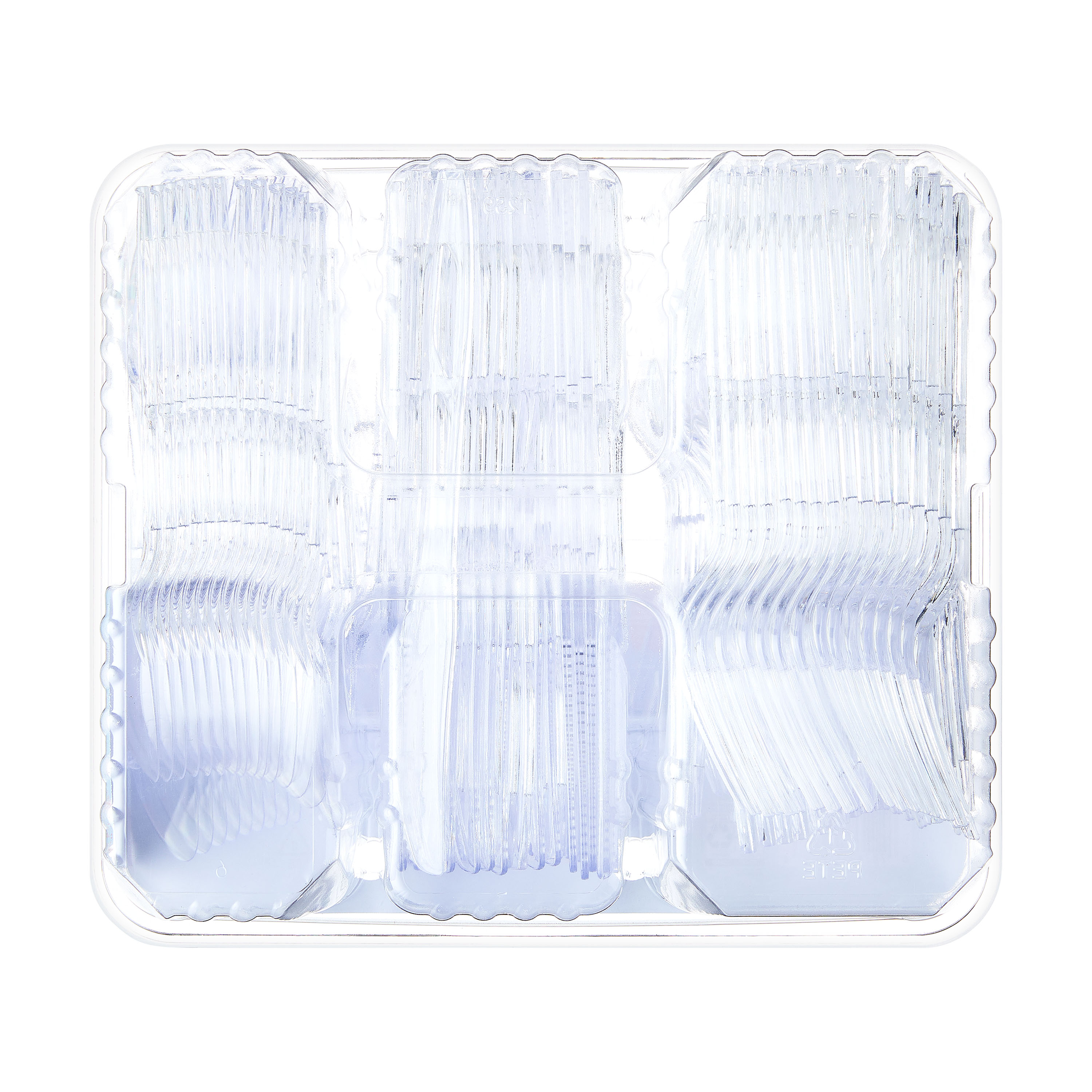 Great Value Clear Plastic Assorted Cutlery, 192-Count photo 5