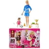 Lian LifeStyle Barbie Bundle, Barbie Advent Calendar + Barbie Soccer Coach Playset. 2 Packs