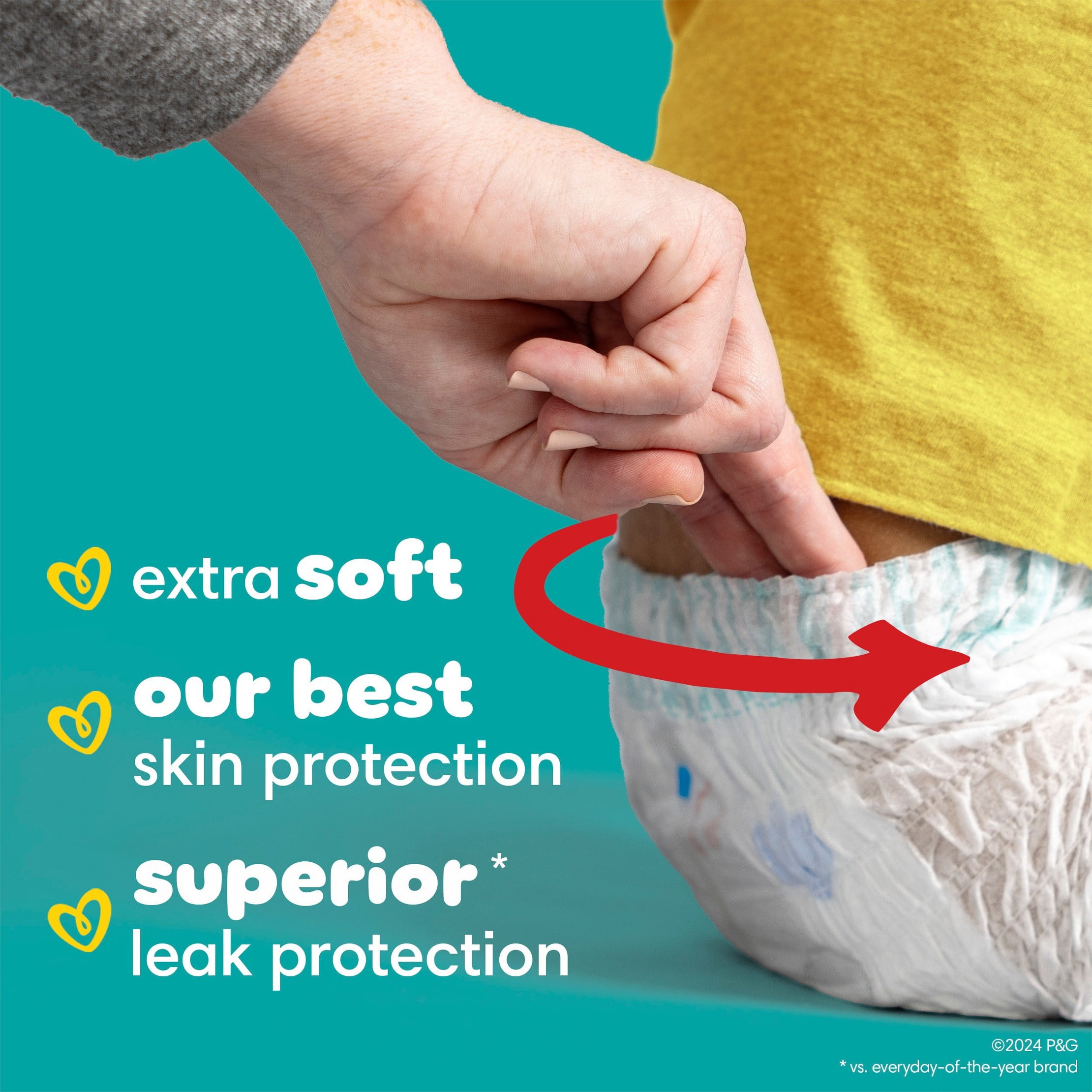 Swaddler 360 Disposable Baby Diapers - Size 5 - 52ct