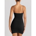 thumbnail image 2 of Vestido LILLUSORY 2025 mini, sexy, ajustado y sin espalda, negro, talla S, 2 of 5