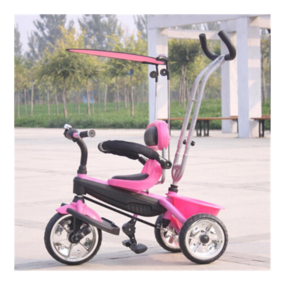 Megasave 4 In 1 Baby Stroller Tricycle Trolley Carriage Bike Bicycle Wheels Walker With Harness