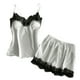 thumbnail image 1 of Gibobby traviesa Lencería Sexy Ropa de dormir Encaje Sling Bowknot Satén Ropa interior sexy Lencería Camisón Mujeres Íntimos (Blanco, XXL), 1 of 3