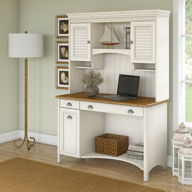Bush Furniture Fairview Computer Desk with Hutch and Drawers