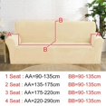 thumbnail image 1 of Funda de sofá de felpa en forma de L, cubierta elástica para muebles de sala de estar, Chaise Longue, esquinero, 1 of 4