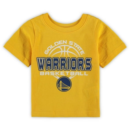 

Infant Gold Golden State Warriors Arch T-Shirt
