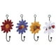 thumbnail image 1 of Perchas De Pared Ganchos De Metal De Flores Montados En La Pared Para Colgar Abrigo Sombrero Llave Toalla 4 Uds Eigraketly HA035813-00, 1 of 6