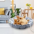 thumbnail image 4 of Cheers.US Dog Beds for Medium Small Dog, Pet Bed, Super Soft Round Dog Cuddler Bed, Warming Cozy Soft Dog Round Bed, 4 of 7