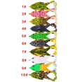 thumbnail image 2 of Cebo suave Luya de simulación de rana trueno, pierna giratoria, 9cm, 13,5g, cebo falso biónico, cebo Luya, Blackfish Kill, 2 of 6
