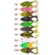 thumbnail image 2 of Cebo suave Luya de simulación de rana trueno, pierna giratoria, 9cm, 13,5g, cebo falso biónico, cebo Luya, Blackfish Kill, 2 of 6