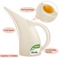 thumbnail image 5 of MyLifeUNIT Plastic Watering Can, Elegant Watering Pot, 1/2-Gallon (Beige), 5 of 6