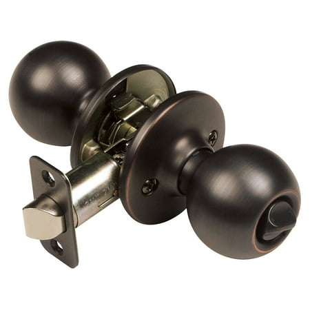 Design House 791590 Ball 2 Way Adjustable Privacy Door Knob Oil