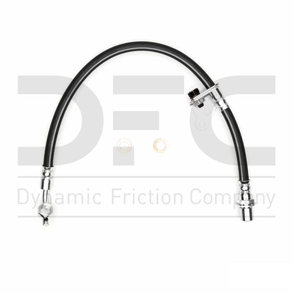 Front Right Dynamic Friction Company Brake Line Hose 350-75002 For 1992-2000 Lexus SC300, 1992-2000 Lexus SC400, 1994-1998 Toyota Supra