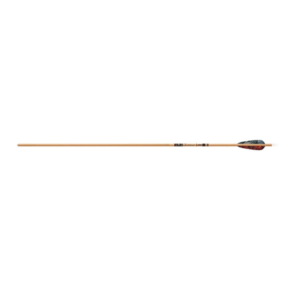 Gold Tip Traditional 340 Carbon Arrow 4" Vanes 6PK