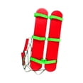 thumbnail image 2 of Tablero de mano y pie, Coordinación de equilibrio Capacitación sensorial para niños Juguete, tablero de balance sensorial deportivo al aire libre Rojo 3, 2 of 8