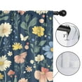 thumbnail image 4 of Blackout Kids Curtains,Pioneer Flower Floral Print Pattern Childrens Insulated Curtains Set Of 2,Bedroom Essentials,Toddler Room Decor 42"x54", 4 of 5