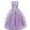 Purple Dress, variant on eKids Princess Girl Dress Long Tulle Gown Flower Girls Unicorn Costume