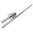 thumbnail image 3 of Shisuyan Metal Pole Support Base Silver 1Pcs 19.7x1.9In, 3 of 8