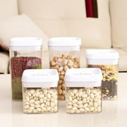 Potrochi Kitchen Storage Box – Airtight Food Containers – Kitchen and Pantry Organisation – BPA-Free Plastic Food Storage Box, Plastic Dry Food Storage Containers with Lids