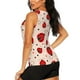 thumbnail image 3 of Fotbe Red Ladybug Blusas Sin Mangas para Mujer – Estilo Casual, Corte Suelto, Slim-Fit, Cuello Redondo Deportivo, Tops de Verano para Gimnasio y Yoga-Medium, 3 of 7