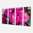 thumbnail image 2 of Pink Peonies on Wooden Background - Flower Artwork on Canvas, 2 of 3