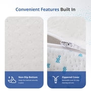 EGOHOME Essence Sleep 6” Twin Mattress Medium Firm Tight Top Memory Foam Mattress in a Box