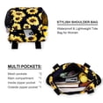 thumbnail image 7 of CHOYURME CHONYURM Women Floral Tote Bags Large Shoulder Bag Fashion Handbag with Zipper Closure for Gym Hiking Picnic Travel Beach, 7 of 7