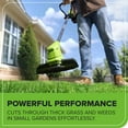 thumbnail image 6 of 24V Cordless String Trimmer with 10" Plastic Blades, 2.0Ah Battery & Charger for Lawn and Garden, 6 of 8