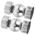 thumbnail image 4 of 2 Pcs Embouts de Main Courante en Acier Inoxydable, Bouchons de Main Courante d'Escalier, 4 of 9
