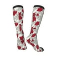 thumbnail image 4 of Balery Leaves And Anemone Fun Novelty Socks Men'S Women'S Crew Socks Funny Crazy Novelty Socks Quirky And Cool Socks, 4 of 9