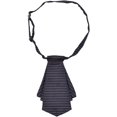 thumbnail image 1 of LinYooLi Reversible Bowknot Short Neck Ties Adjustable Pre-tied for Woman Business Uniform Bowtie Work Ceremony Accessories, 1 of 6