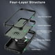 thumbnail image 5 of Funda MYBAT Maverick MagSafe Clip para iPhone 15 PRO MAX Negra con Mica, 5 of 9
