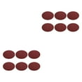 thumbnail image 3 of relayinert 6pcs/set Waterproof Place Mats Easy Wash Durable Elegant Non-Slide For Home And Restaurant Plastic Non- Slide Place Mat wine red 45*32.5cm 2Set, 3 of 6