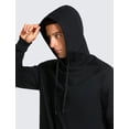 thumbnail image 4 of Sudadera CRZ YOGA French Terry con Capucha Negra 2XL, 4 of 6