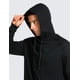 thumbnail image 4 of Sudadera CRZ YOGA French Terry con Capucha Negra 2XL, 4 of 6