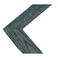 thumbnail image 2 of Ekena Millwork 11"W x 12"H x 3/4"D Vintage Farmhouse 3 1/2" Chevron, Barnwood Decor Collection, Driftwood Blue, 2 of 17