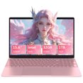 thumbnail image 1 of Auusda Ordinateur Portable 15,6 Pouces, 32 Go de RAM 1 To SSD, Ordinateurs Windows 11 Pro, Processeur Intel Alder, Rose, 1 of 7