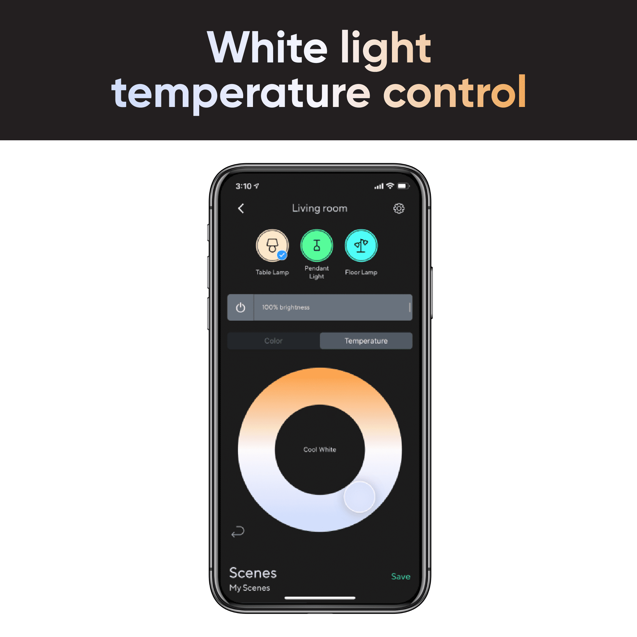 Wyze LED 1100 Lumens (75W Equivalent) Color Smart Home Bulb, 4 Pack