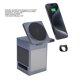 thumbnail image 3 of 6 EN 1 Estacia de Carga Inalámbrica magnética, 3 Nús de Alarma de Reloj LED Pantalla LED Teléfono Cargador Magnético de Vije parauricularios, 3 of 7