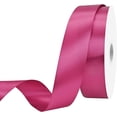 1-1/2 inch Wide 100 Yards Double Face Rose Satin Ribbon Fabric Ribbon ...